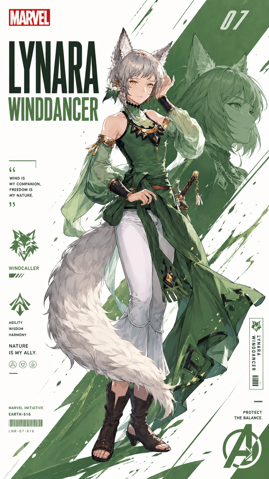LYNARA WINDDANCER 海报